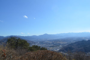 宝登山山頂展望台